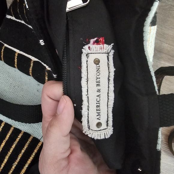 American and Beyond tote boho bag - Picture 5 of 5